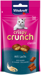Vitakraft Crispy Crunch przekąska z łososiem 60g
