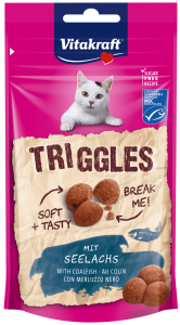 Vitakraft Triggles miękkie ciasteczka z łososiem 40g