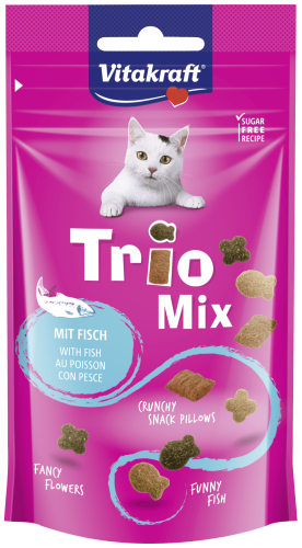 Vitakraft Trio Mix ciasteczka z rybą 60g