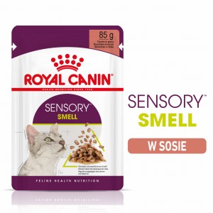ROYAL CANIN Sensory Smell 12x85g karma mokra - kawałki w sosie dla kotów dorosłych