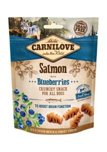 CARNILOVE Crunchy Snack Salmon with Blueberries 200g