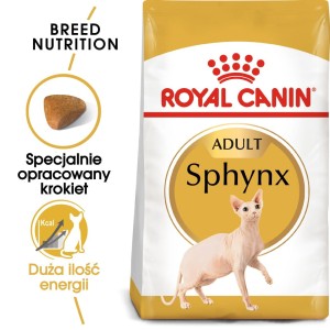 ROYAL CANIN Sphynx 10kg koty dorosłe rasy sfinks