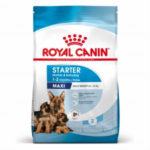 ROYAL CANIN Maxi Starter Mother & Babydog 4kg suki w ciąży i laktacji, szczenięta od 4 do 8 tygodnia życia