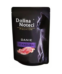 DOLINA NOTECI Premium dla kotów danie z królika 10x85g