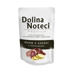 DOLINA NOTECI dla psów małych ras DANIE z Kaczki z ziemniakami 100g