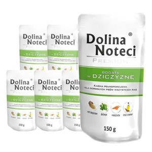 DOLINA NOTECI Premium Dziczyzna SASZETKA 10x150g