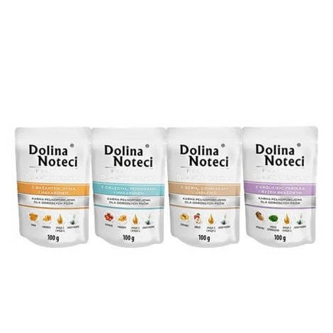 DOLINA NOTECI dla psów małych ras MIX 40x100g