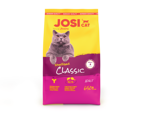 JOSERA JosiCat Sterrilised Classic 650g