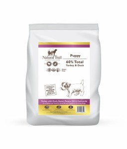 NATURAL TRAIL Turkey Duck Puppy Small 2kg