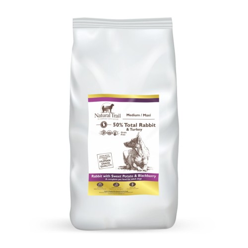 NATURAL TRAIL Rabbit Medium Breed 12kg