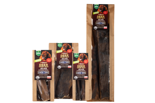 MILORD Przysmak dla Psa Skóra z Jelenia