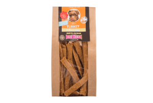 MILORD Suszony przysmak dla psa Indyk z Bananem 80g