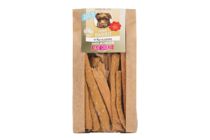 MILORD Suszony przysmak dla psa Królik z Sezamem 80g