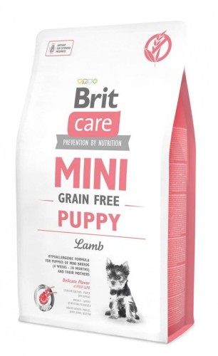 BRIT Care MINI Grain Free Puppy Lamb 2kg
