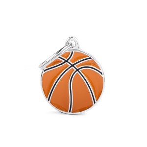 MyFamily Charms adresówka identyfikator MEDIUM CIRCLE Basketball