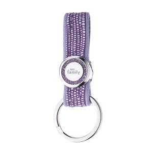 MyFamily Keyring skórzany brelok Saint Tropez fioletowy