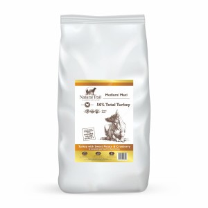 NATURAL TRAIL Grain Free Medium Breed Indyk z Batatem 2kg