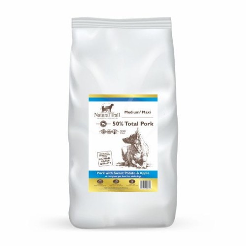 NATURAL TRAIL Dog Grain Free Pork Sweet Potato 12kg
