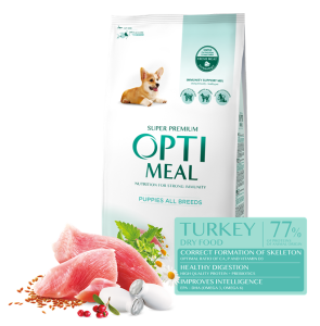 OPTIMEAL Puppies INDYK dla Szczeniąt 12kg