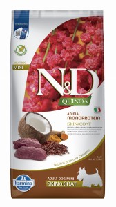 Farmina N&D Dog QUINOA Skin & Coat Venison & Coconut Adult Mini 7kg