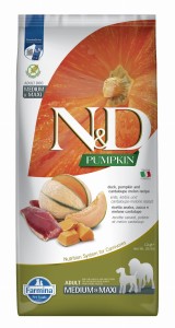 Farmina N&D Dog PUMPKIN Duck & Cantaloupe Adult Medium & Maxi 12kg
