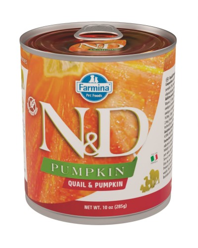 Farmina N&amp;D Dog PUMPKIN Quail &amp; Pumpkin Adult 285g