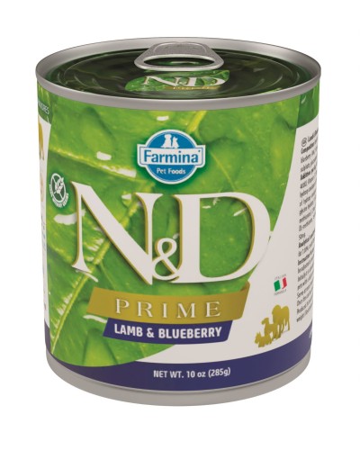 Farmina N&amp;D Dog PRIME Lamb &amp; Blueberry Adult 285g