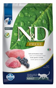 Farmina N&D Cat PRIME Lamb & Blueberry Adult 5kg
