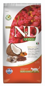 Farmina N&D Cat QUINOA Skin & Coat Herring 5kg