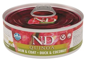 Farmina N&D Cat QUINOA Skin & Coat Duck & Coconut 80g