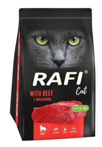 RAFI Cat karma dla kotów z wołowiną 1,5kg