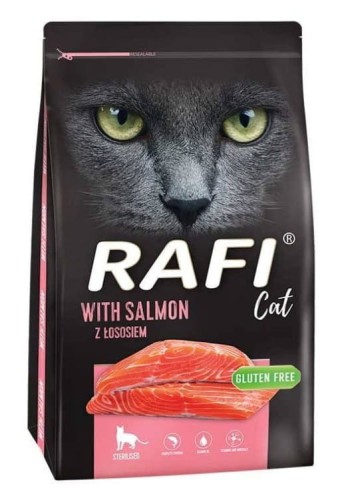 RAFI Cat karma dla kotów sterylizowanych z łososiem 1,5kg