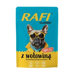 RAFI Classic saszetka z wołowiną 400g