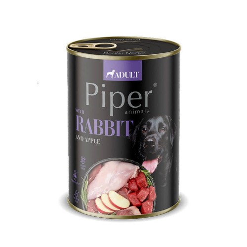 PIPER z królikiem i jabłkiem 400g