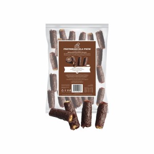 WET-ART Naturalny Przysmak Rurki Ryżowe z Królikiem 500g