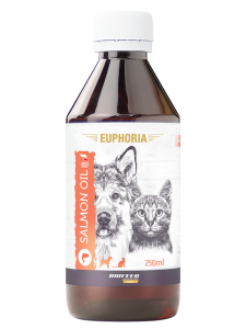 EUPHORIA Olej z łososia dla psa i kota 250ml