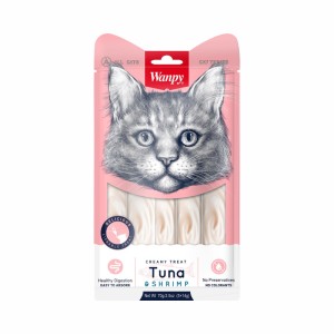 WANPY dla kota Functional Creamy Treats Digestive Health Salmon & Chicken 70g