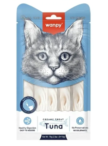 WANPY dla kota Creamy Treat TUNA 70g Tuńczyk