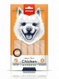 WANPY dla psa Creamy Treat CHICKEN & CHEESE 70g