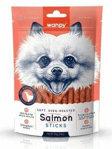 WANPY dla psa Salmon Sticks 100g