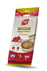 Farmina Cream N&D Quinoa Cat Senior Chicken Tuna 60g