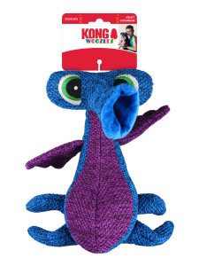 KONG Woozles Blue M niebieski stworek