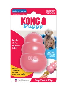 KONG PUPPY zabawka M (kolor losowy)