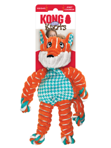 KONG Knots Floppy Fox S/M pomarańczowy lis