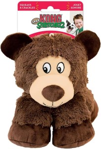 KONG Strechezz Legz Bear L brązowy niedźwiedź