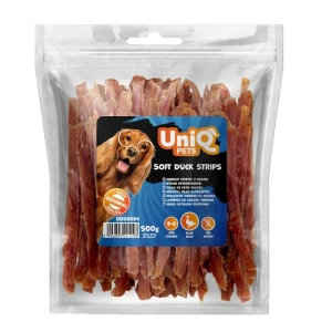 UNIQ PETS 500g miękkie stripsy z kaczki