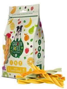 GARDEN BITES Fruity Dental Swirls L 16cm (15szt) 270g