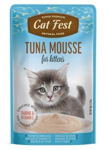 Cat Fest Saszetka dla kociąt Tuna Mousse 70g