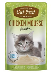 Cat Fest Saszetka dla kociąt Chicken Mousse 70g
