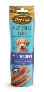 Dog Fest Przysmak dla szczeniąt Lamb Sticks with Colostrum 45g
